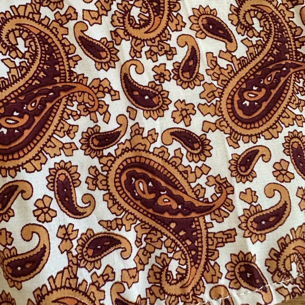 Faithfull the Brand Juniper Midi Dress Sable Paisley US 8 - Picture 9 of 16